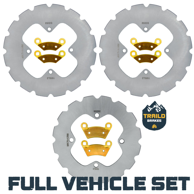 Load image into Gallery viewer, Polaris Sportsman Touring 500 2010-2013 Ridge Rider Rotor and Pad Kit

