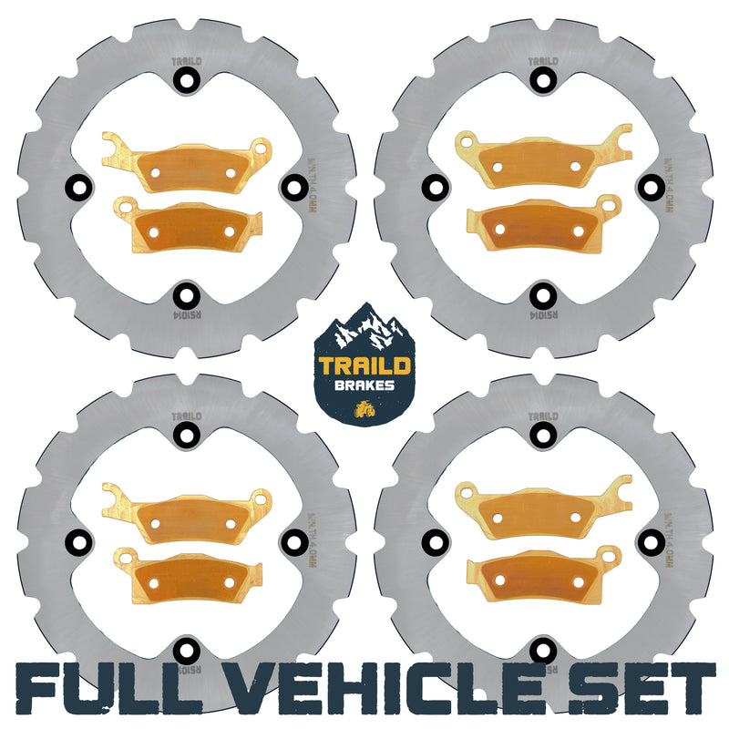 Load image into Gallery viewer, Can-Am Renegade 1000/850/800/570/500 2012-2019 Ridge Rider Rotor and Pad Kit
