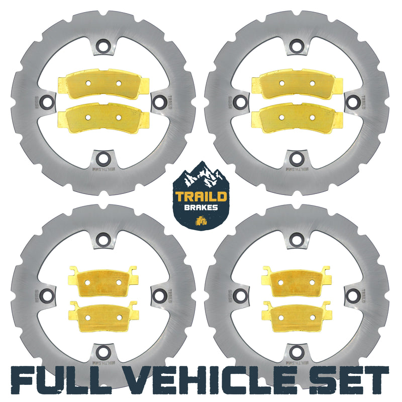 Load image into Gallery viewer, Kawasaki KRX/KRX4 1000 2020-2026 Ridge Rider Rotor and Brake Pad Kit
