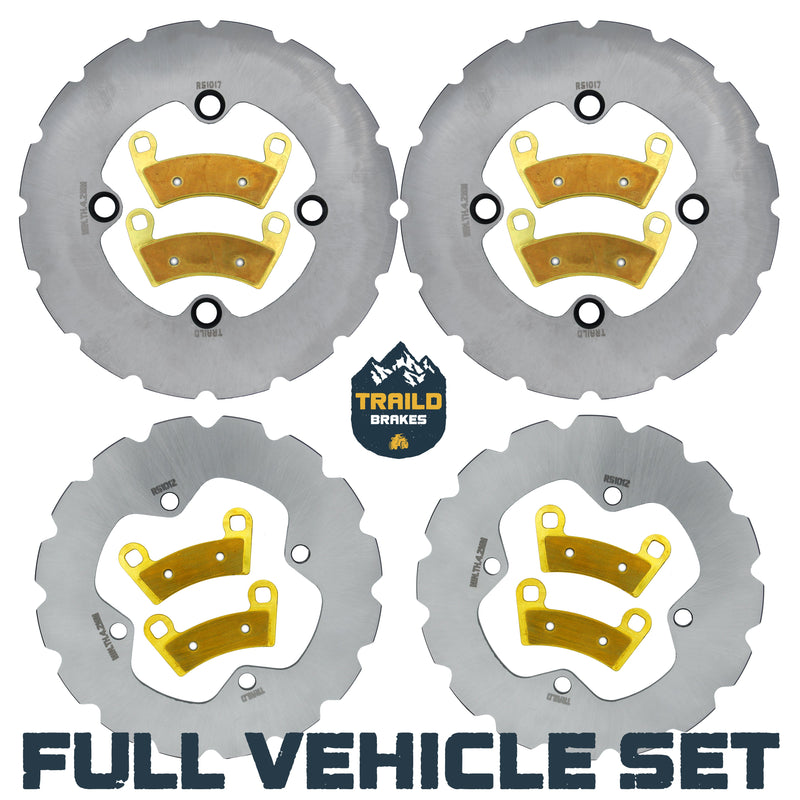 Load image into Gallery viewer, Polaris Ranger XP 1000 / XP Kinetic 2021-2027 Ridge Rider Rotor and Pad Kit
