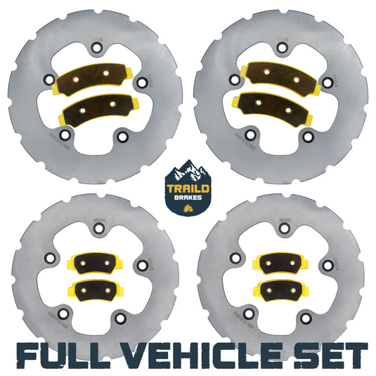 CFMoto U10 PRO/U10XL PRO 2025-2026 Ridge Rider Rotor and Pad Kit