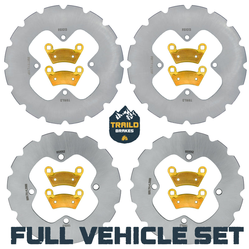 Load image into Gallery viewer, Polaris Ranger 400/500/570/700/800 Mid-Size 2006-2022 Ridge Rider Rotor and Pad Kit
