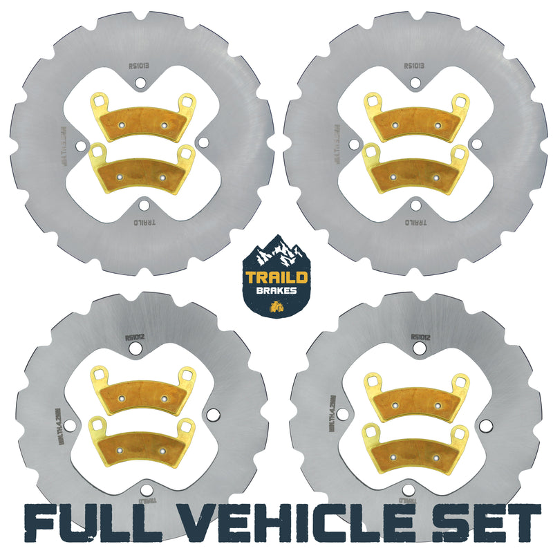 Load image into Gallery viewer, Polaris Ranger EV/Crew 700/570/570-6 2008-2025 Ridge Rider Rotor and Pad Kit
