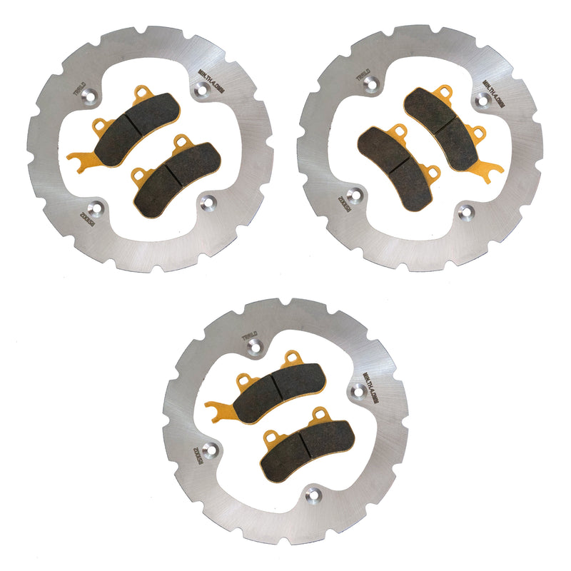 Load image into Gallery viewer, Can-Am Defender 3-Seater HD10/HD9/HD8/HD7/HD5 2016-2026 Ridge Rider Rotor and Pad Kit
