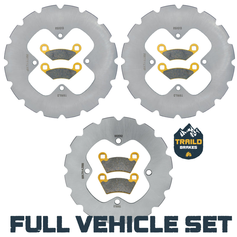 Load image into Gallery viewer, Polaris Sportsman Touring 500 2010-2013 Ridge Rider Rotor and Pad Kit
