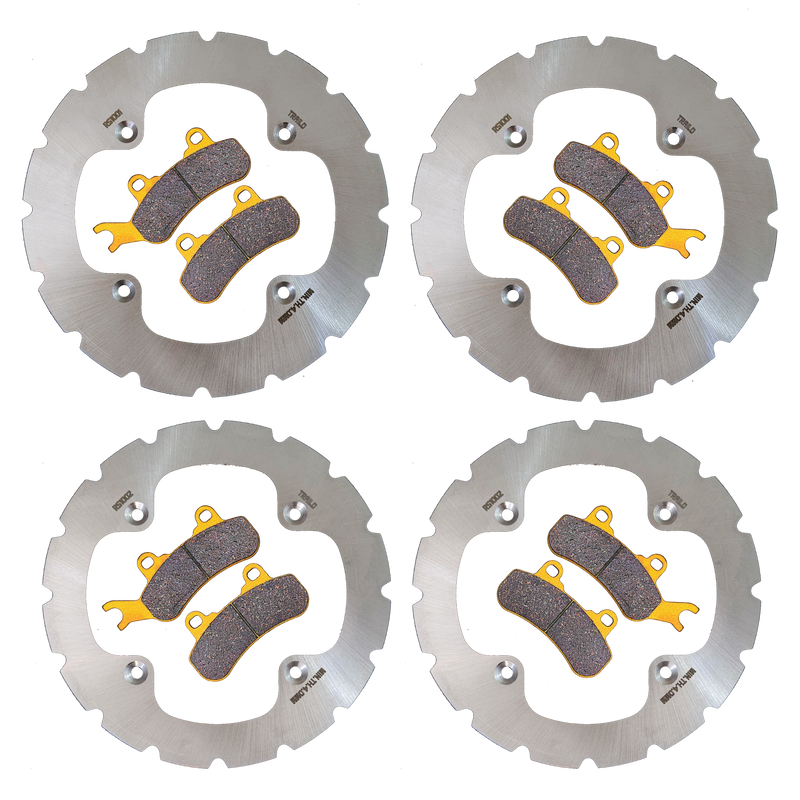 Load image into Gallery viewer, Can-Am Defender MAX 6-Seater/PRO/6x6 HD10/HD9/HD8/HD7 2016-2026 Ridge Rider Rotor and Pad Kit
