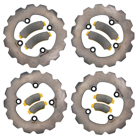 CFMoto ZForce 950/800 2020-2026 Ridge Rider Rotor and Pad Kit