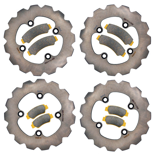 CFMoto UForce 1000/600 2019-2026 Ridge Rider Rotor and Pad Kit
