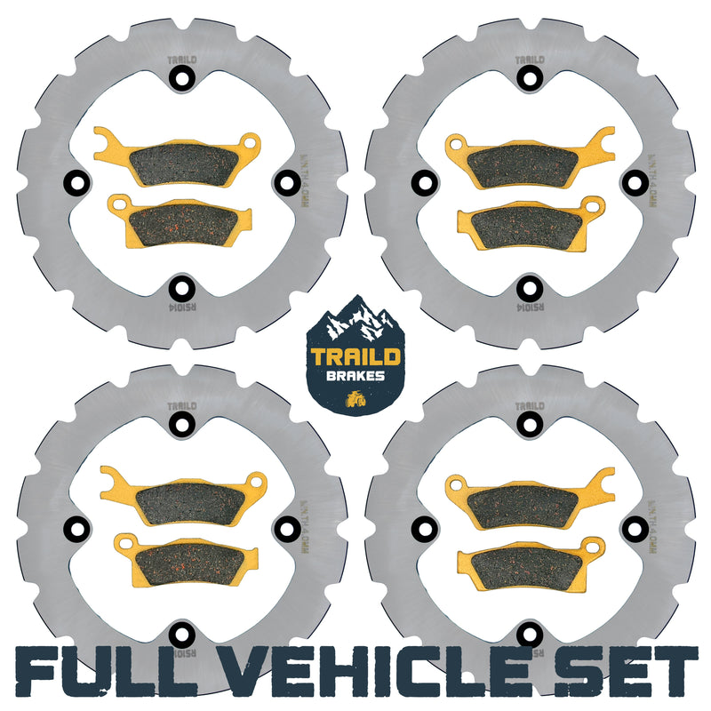 Load image into Gallery viewer, Can-Am Renegade 1000/850/800/570/500 2012-2019 Ridge Rider Rotor and Pad Kit
