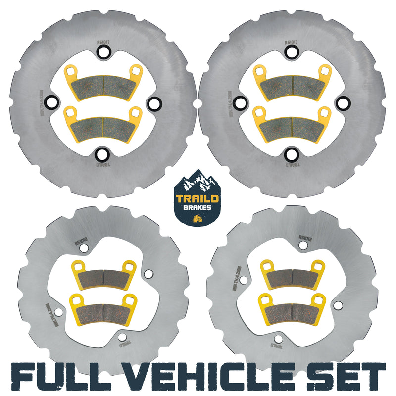 Load image into Gallery viewer, Polaris Ranger XP 1000 / XP Kinetic 2021-2027 Ridge Rider Rotor and Pad Kit

