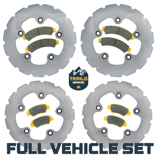 CFMoto U10 PRO/U10XL PRO 2025-2026 Ridge Rider Rotor and Pad Kit