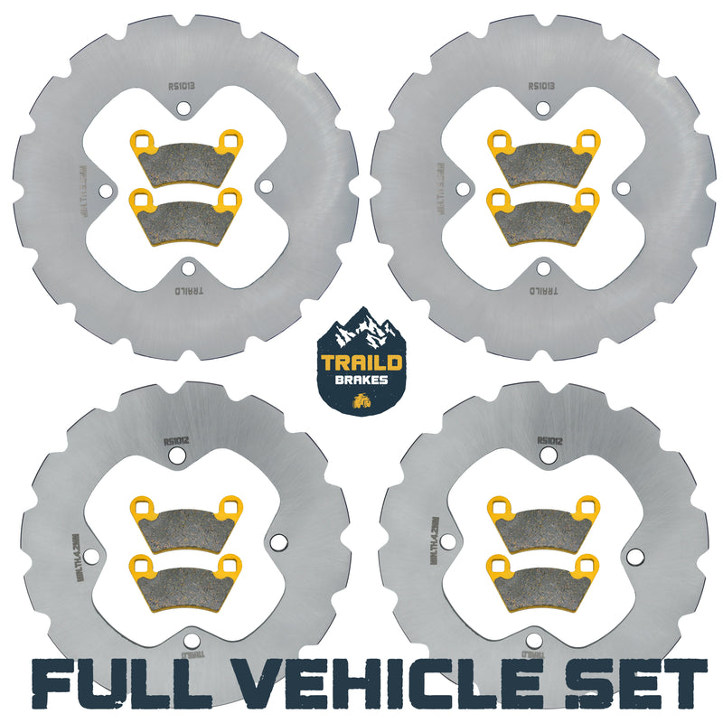 Load image into Gallery viewer, Polaris Ranger EV/Crew 700/570/570-6 2008-2025 Ridge Rider Rotor and Pad Kit
