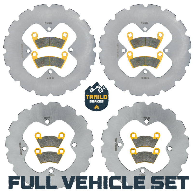 Load image into Gallery viewer, Polaris Ranger 500/570/700/EV 2008-2025 Ridge Rider Rotor and Pad Kit
