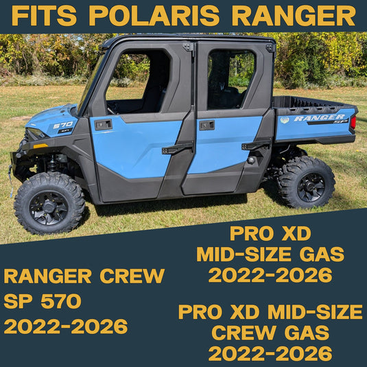 Polaris Ranger PRO XD Mid-Size/Crew SP 570 2022-2026 Ridge Rider Rotor and Pad Kit