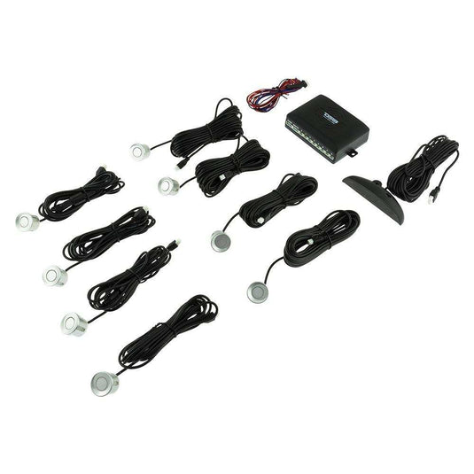 DS18 PRKDI8 8 Reverse Backup Sensors with Buzzer - Skoutley Outdoors LLC