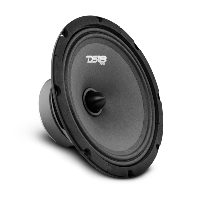 Load image into Gallery viewer, DS18 PRO-B8.4 8&quot; Mid-Range Car Audio Loudspeaker with Bullet 140 Watts 4-Ohm
