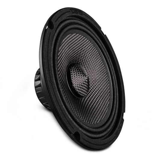 6.5” Slim Motorcycle & Motorsports Loudspeaker With Neodymium Magnet and Water Resistant Carbon Fiber Cone | 2-Ohm 150W RMS