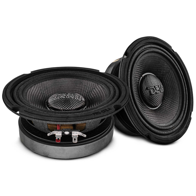 Load image into Gallery viewer, 6.5” Motorcycle &amp; Motorsports Loudspeaker With Water Resistant Carbon Fiber Cone | 4-Ohm 300W RMS

