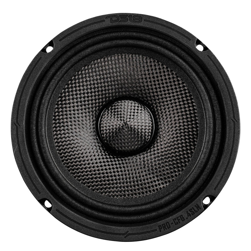 Load image into Gallery viewer, 6.5” Slim Motorcycle &amp; Motorsports Loudspeaker With Neodymium Magnet and Water Resistant Carbon Fiber Cone | 4-Ohm 150W RMS
