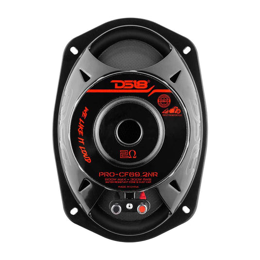 PRO 6x9" Neodymium Carbon Fiber Water resistant Cone Mid-Bass Loudspeaker 300 Watts Rms 2-Ohm - Skoutley Outdoors LLC