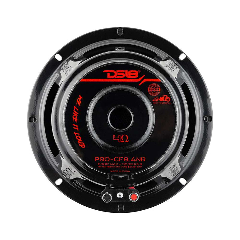Load image into Gallery viewer, PRO 8&quot; Neodymium Carbon Fiber Water resistant Cone Mid-Bass Loudspeaker 300 Watts Rms 4-Ohm - Skoutley Outdoors LLC
