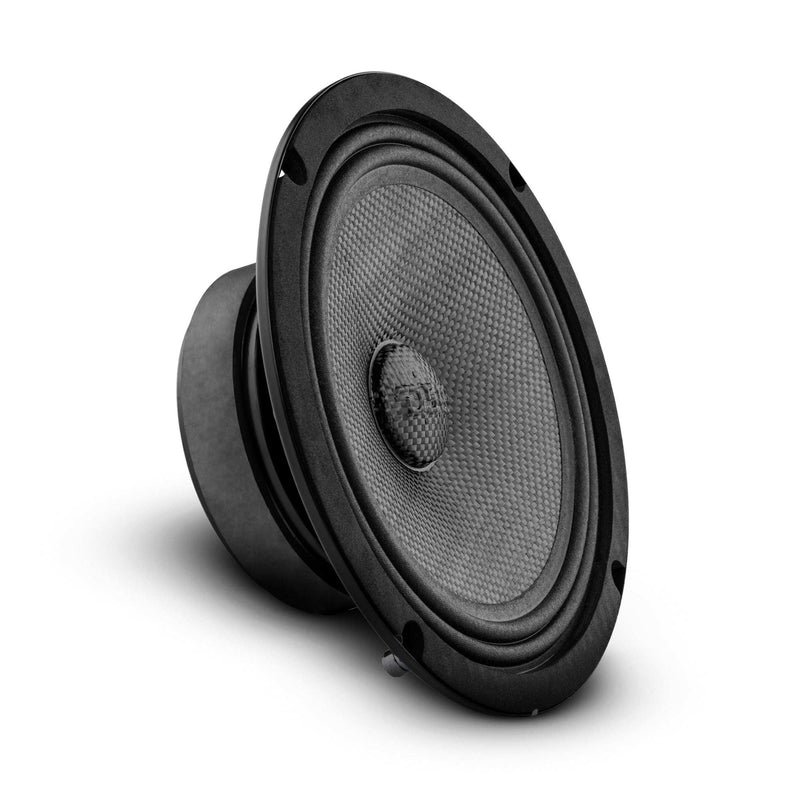 Load image into Gallery viewer, PRO 8&quot; Shallow Carbon Fiber Water resistant Cone Mid-Bass Loudspeaker 275 Watts Rms 4-Ohm - Skoutley Outdoors LLC
