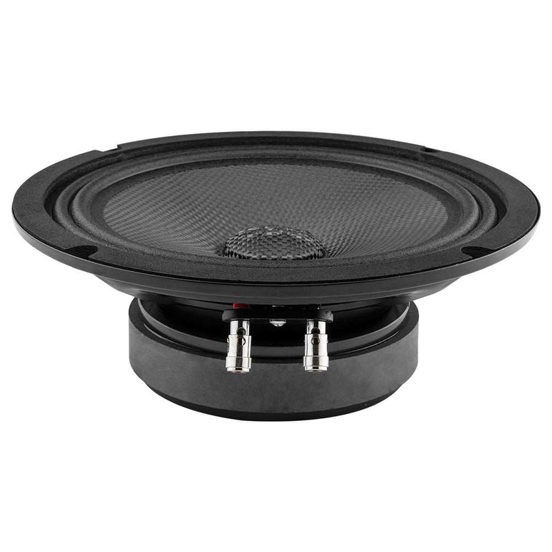 Load image into Gallery viewer, PRO 8&quot; Shallow Carbon Fiber Water resistant Cone Mid-Bass Loudspeaker 275 Watts Rms 4-Ohm - Skoutley Outdoors LLC
