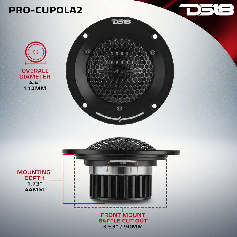 Load image into Gallery viewer, 4" High End Professional Soft Dome Mid Range Loudspeaker with Neodymium Magnet | 200W RMS 4-Ohm
