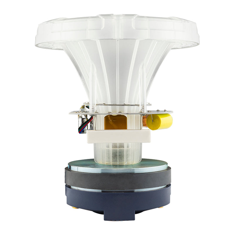 Load image into Gallery viewer, DS18 PRO-DKHCL PRO 1&quot; Twist On Throat Compression Driver 1.75&quot; Titanium VC with RGB Led Light Horn and Built-in Crossover 700 Watts 4 Ohms
