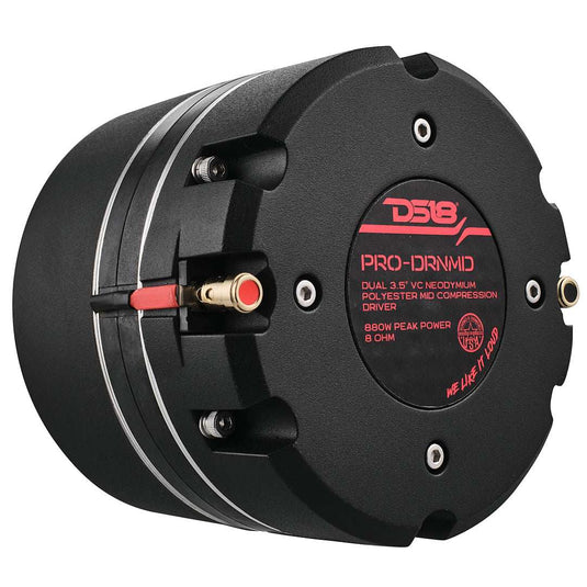2" Throat Bolt on Nedodymium Driver 440 Watts 2 x 3.5" Dual Polyester Vc 8-Ohm - Skoutley Outdoors LLC