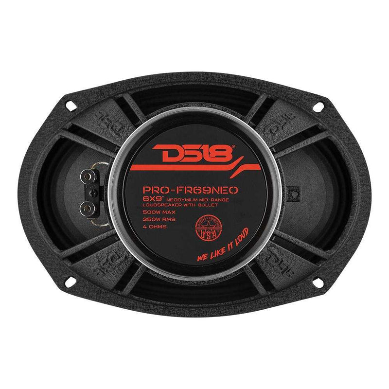 Load image into Gallery viewer, PRO 6x9&quot; Neodymium Full-Range Bullet Loudspeaker 250 Watts Rms 4-Ohm - Skoutley Outdoors LLC
