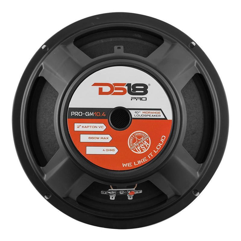 Load image into Gallery viewer, DS18 PRO-GM10.4 10&quot; Mid-Range Loudspeaker 660 Watts 4-Ohm
