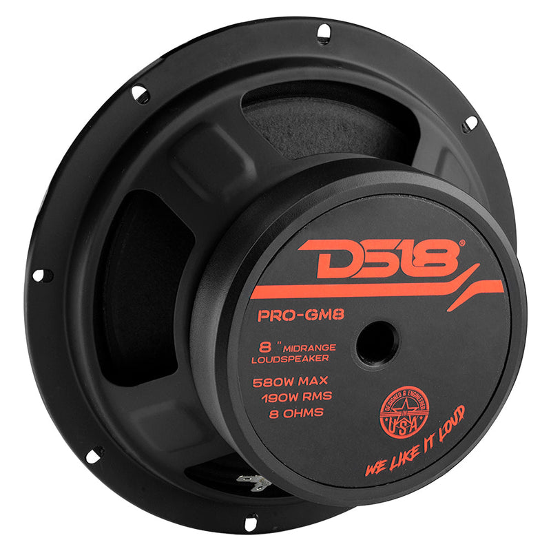 Load image into Gallery viewer, DS18 PRO-GM8 8&quot; Mid-Range Loudspeaker 580 Watts 8-Ohm
