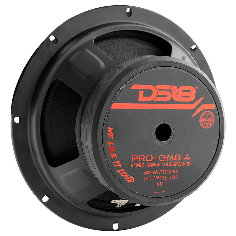 Load image into Gallery viewer, DS18 PRO-GM8.4 8&quot; Mid-Range Loudspeaker 580 Watts 4-Ohm
