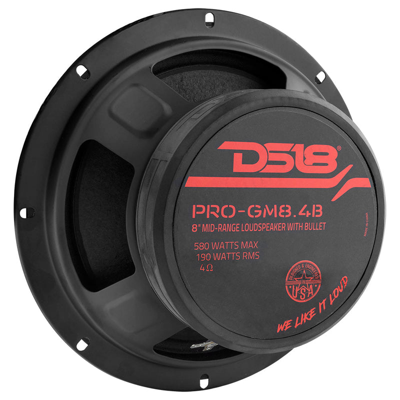 Load image into Gallery viewer, DS18 PRO-GM8.4B 8&quot; Mid-Range Loudspeaker with Bullet 580 Watts 4-Ohm

