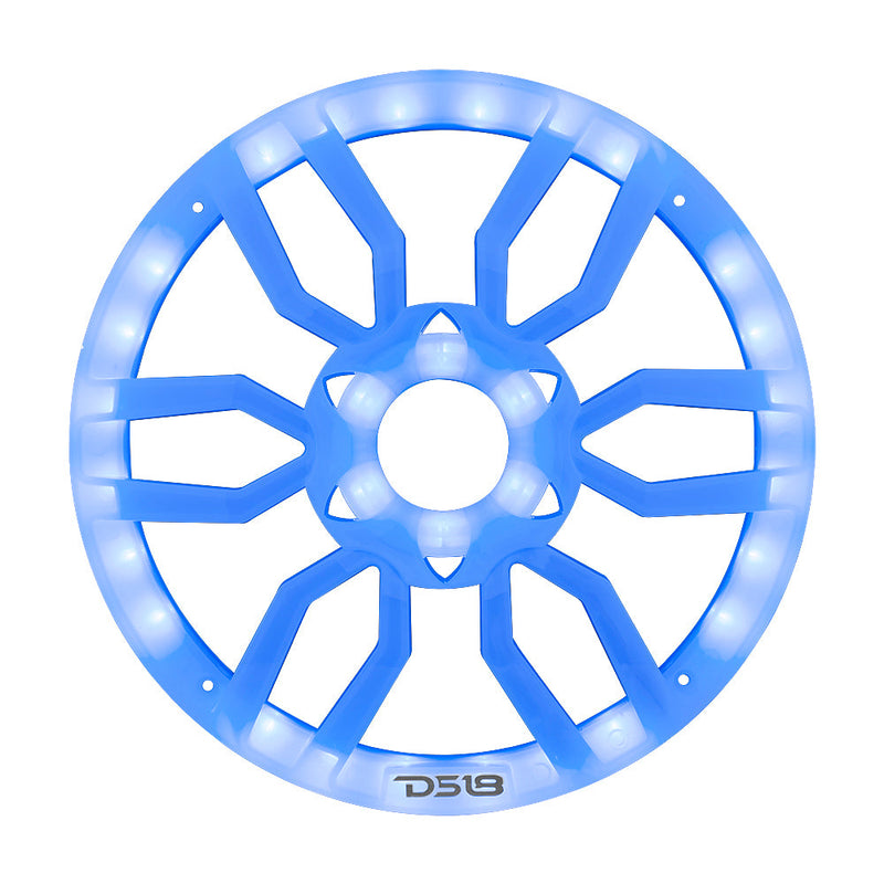 Load image into Gallery viewer, 10&quot; Universal Speaker Grill Cover -RGB LED Lights
