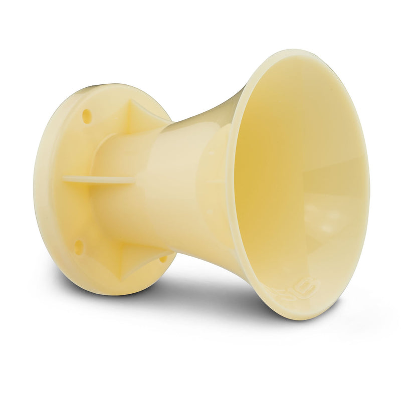 Load image into Gallery viewer, 2&quot; Throat Bolt On Horn No Holes No Paint Raw
