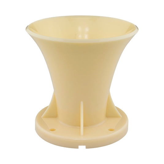 2" Throat Bolt On Horn No Holes No Paint Raw