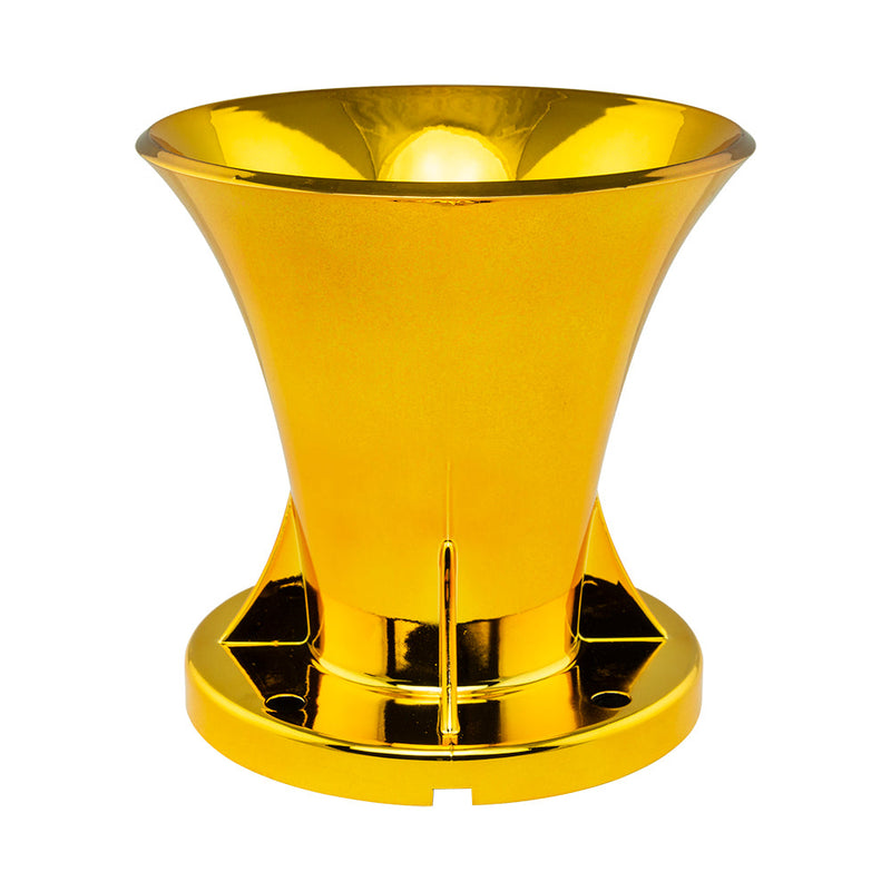 Load image into Gallery viewer, 2&quot; Throat Bolt On Horn No Holes No Paint Raw
