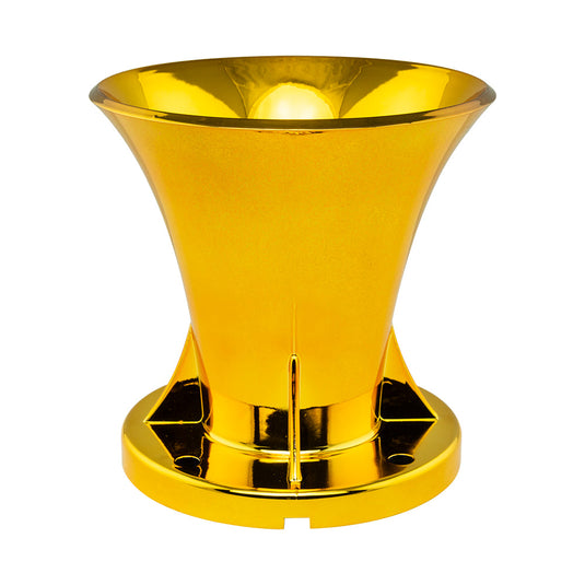 2" Throat Bolt On Horn No Holes No Paint Raw