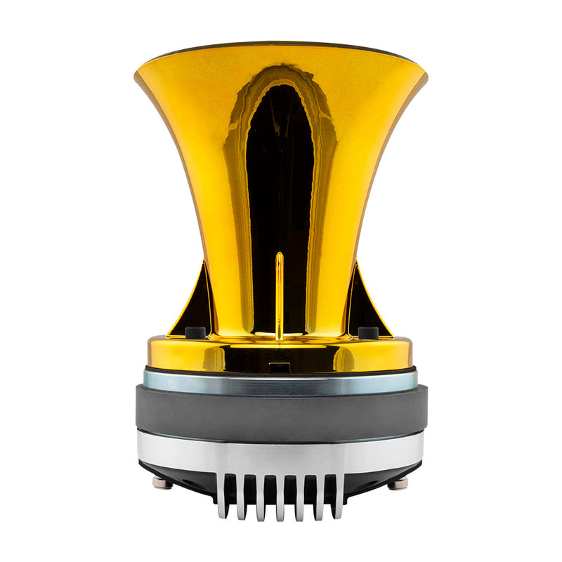 Load image into Gallery viewer, 2&quot; Throat Bolt On Horn No Holes No Paint Raw
