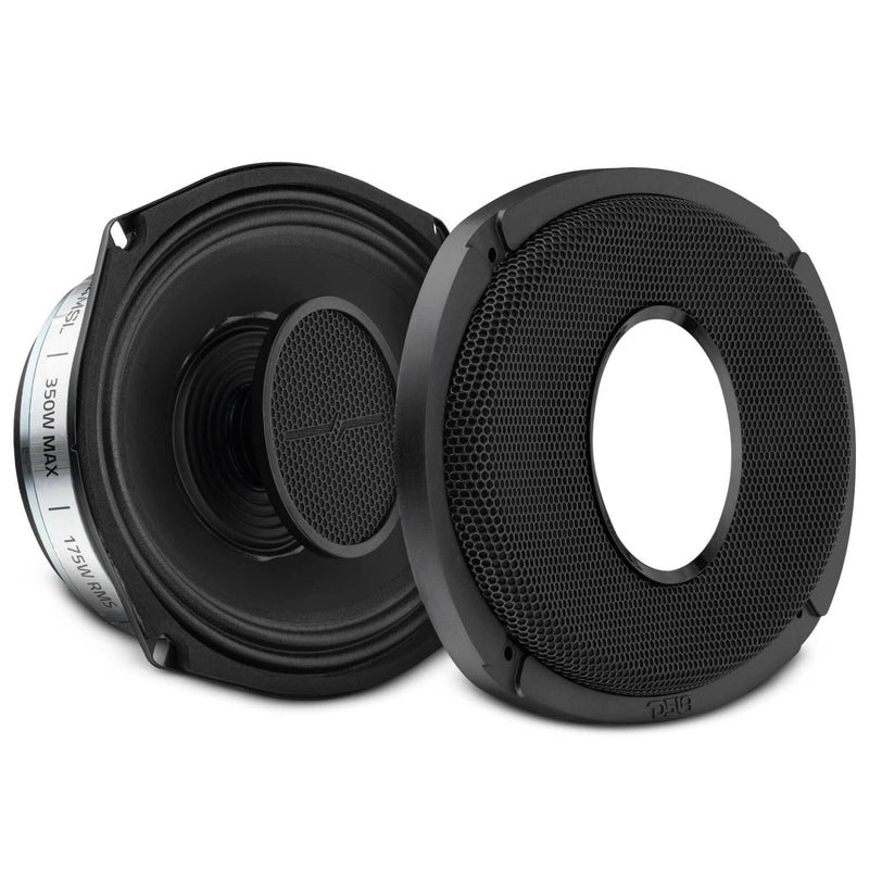 Load image into Gallery viewer, PRO 6x9” Hybrid Slim Loudspeaker with Water-Resistant Cone and Compression Driver Horn | 175W RMS 4-Ohm
