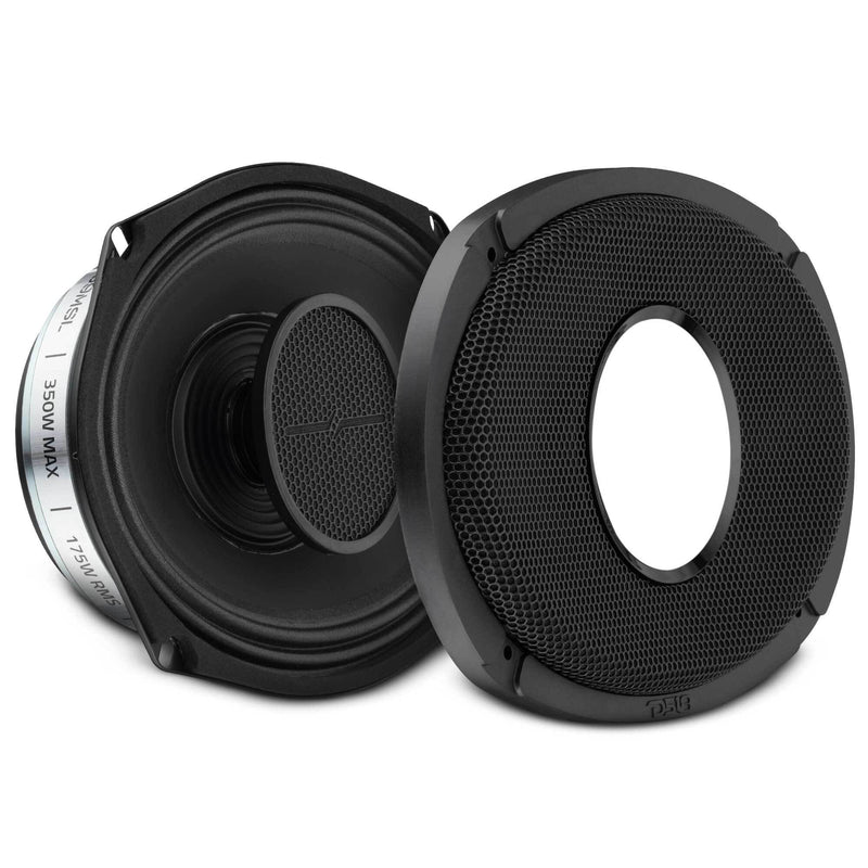 Load image into Gallery viewer, PRO 6x9” Hybrid Slim Loudspeaker with Water-Resistant Cone and Compression Driver Horn | 175W RMS 8-Ohm
