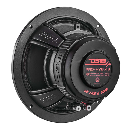 PRO 8" Coaxial Hybrid Mid-Range Water resistant Cone Loudspeaker with Built-in Driver 250 Watts Rms 4-Ohm - Skoutley Outdoors LLC