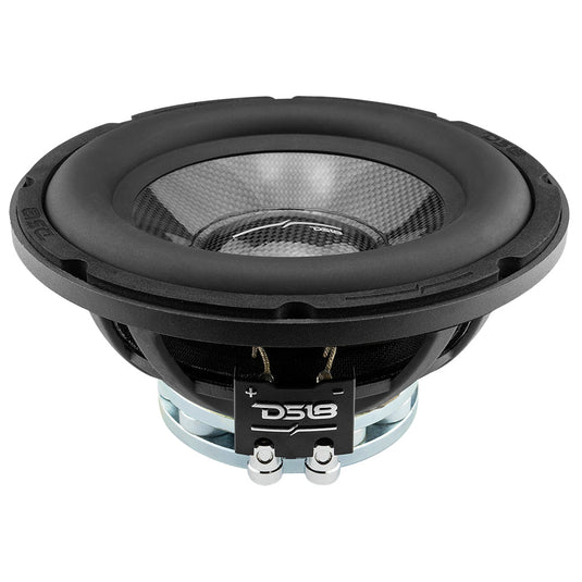PRO 8" Neodymium Water resistant Carbon Fiber Cone Mid-Bass Woofer 250 Watts Rms 4-Ohm