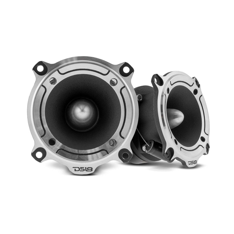Load image into Gallery viewer, 3” PRO Aluminum Super Bullet Tweeter – 240 Watts with Built in Crossover - Silver
