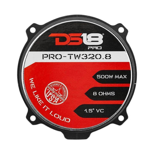 DS18 PRO-TW320.8 4" Super Tweeter with Bullet 8 Ohms (Single)