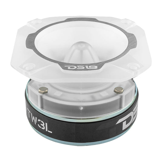 4" Super Bullet Tweeter 250 Watts 1.5" Titanium 4-Ohm Vc with RGB LED Lights