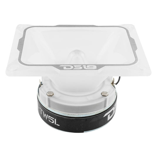 4" x 5.35" Super Bullet Tweeter 250 Watts 1.5" Aluminum 4-Ohm Vc with RGB LED Lights