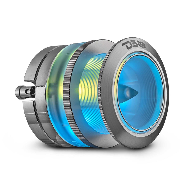Load image into Gallery viewer, 2.3&quot; Neodymium Super Bullet Tweeter with 1&quot; Aluminum Voice Coil &amp; Digital LED Lights
